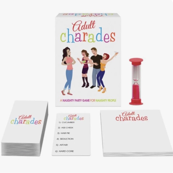 Adult Charades A Naughty Party Game For Naughty People - Picture 1 of 2